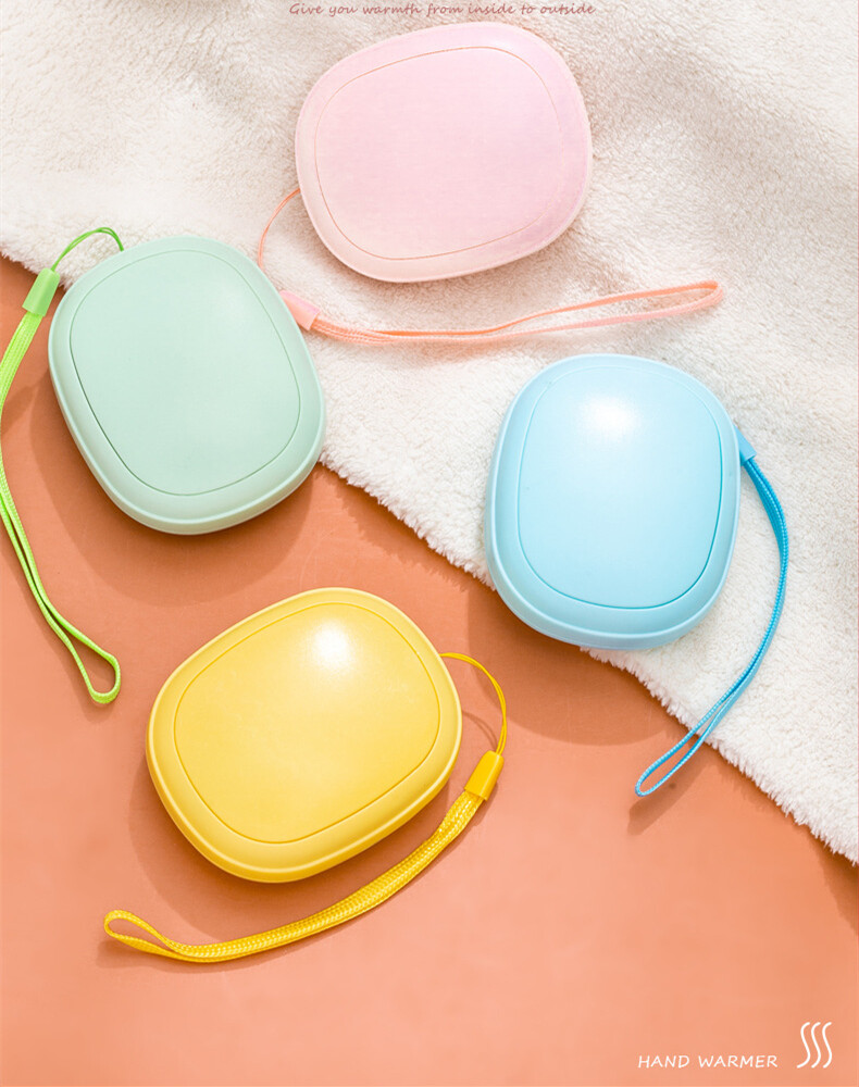 USB Hand Warmer 10000mAh Charging Portable Pebble Hand Warmer Gift