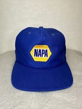 Vintage NAPA Snapback Cap Hat Trucker MFG Louisville Made in USA *DEFECT See Pic