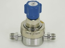 11371 VERIFLO HIGH PURITY 2-WAY REGULATOR VALVE, P/N: 45200928 SQ420E100W2PFS8MM
