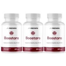 Boostaro Supports a Healthy Way of Life Dietary Supplement 3 Bottles
