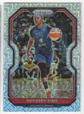 2021 Panini Prizm WNBA Prizms Mojo #80 Odyssey Sims /25 - NM-MT