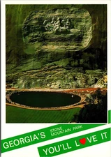 Continental Postcard Georgia's Stone Mountain Park You'll Love it