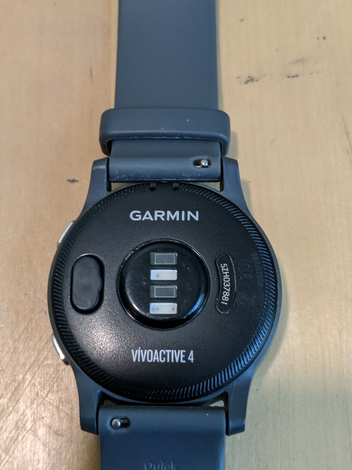 Garmin vívoactive 4 45mm Case with Silicone Band GPS Running Watch - Shadow  Gray with Stainless Steel Bezel for sale online | eBay