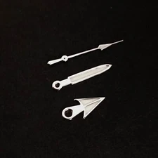 MT Style Watch Hand Set - Silver - CT857