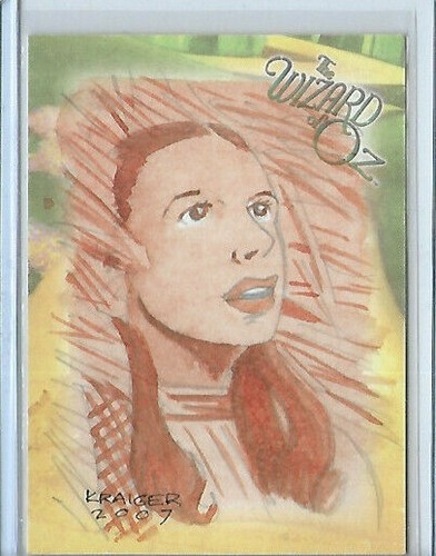 The Wizard of Oz - Autógrafo utilería y selección de tarjetas de boceto casi nuevo Breygent - Imagen 28 de 32