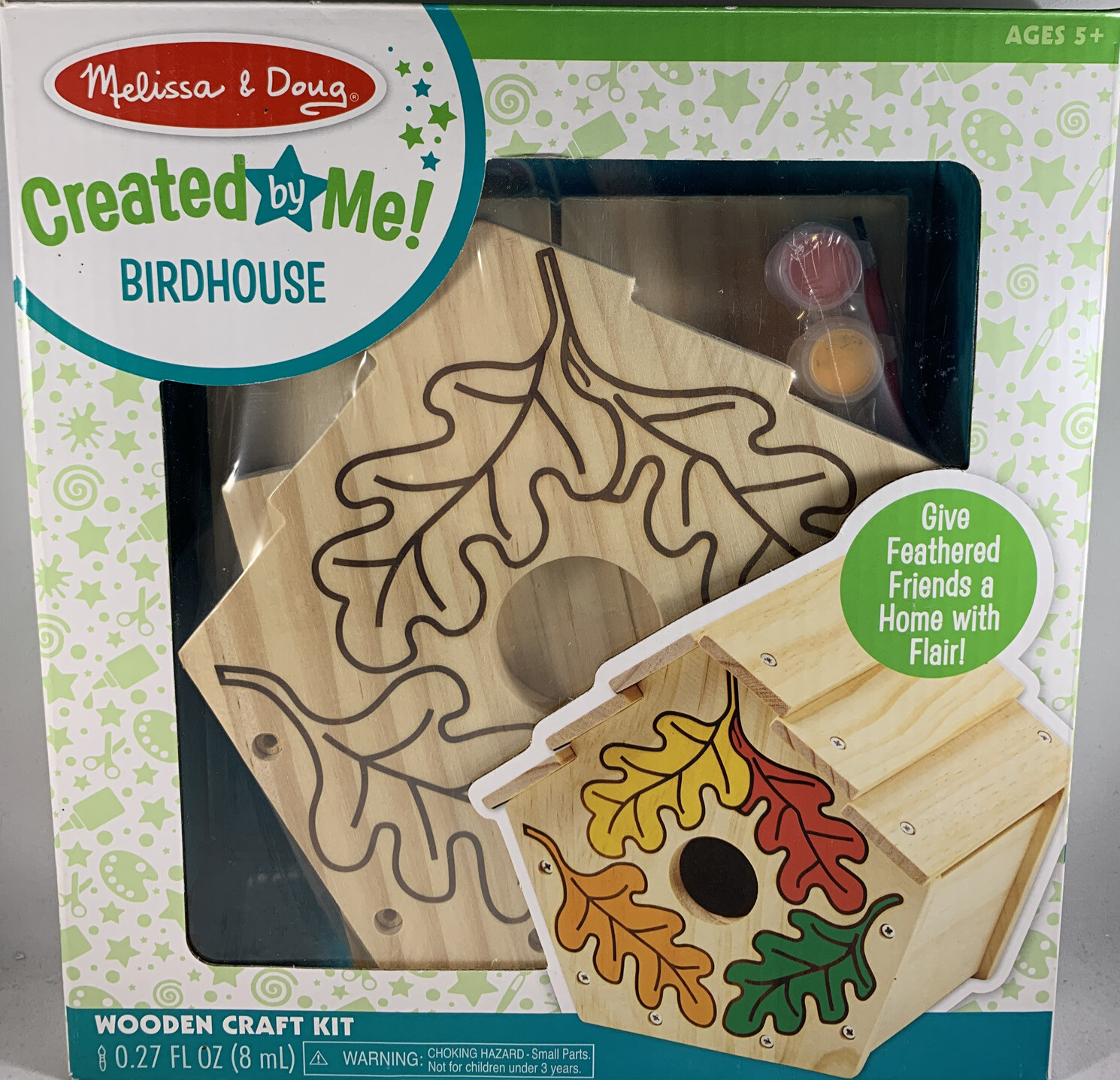 melissa and doug birdhouse kit