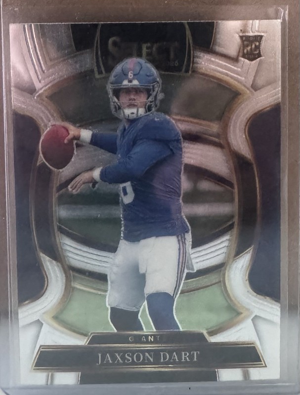 Panini 2025 Select Concourse Jaxson Dart #93 New York Giants Football Card