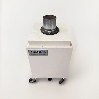 SAS SS-300-PFS Lab Portable Floor Sentry Air System Fume Extractor Small Size