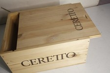 1 cassa legno vuota da 6 Ceretto Barolo Prapò 2013