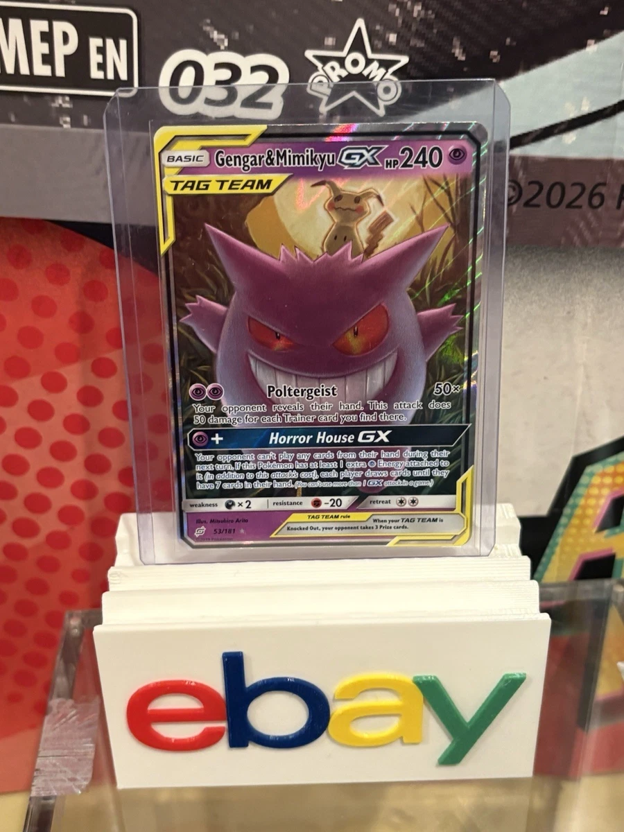 Gengar & Mimikyu GX 53/181 Sm-Team Up for sale | eBay