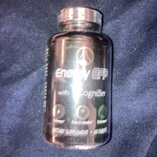 Nugevity Energy EFP Brain Booster - 60Ct Nootropic Energy Supplements for Foc...