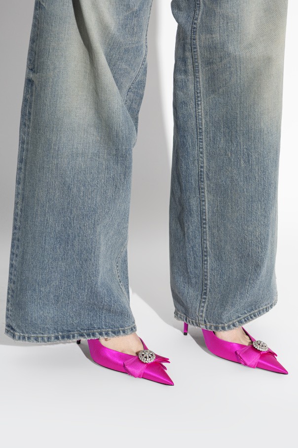 Balenciaga - Women - Heeled shoes ‘Avenue’ - Pink thumbnail 2