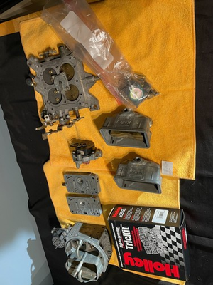 #ad #ad Holly Marine Carburetor 8105 B and Rebuild Kit Holley 37 935 $229.99