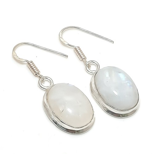 Elli Ciondolo a goccia di base con pietra di luna in argento sterling