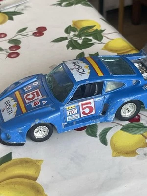 1983 Burago 1/25 Die Cast Porsche 935 Metal Car Model Made In Italy Voiture - Photo 1/4