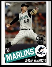 2020 Topps 1985 Topps Baseball 35th Anniversary #85-58 Jordan Yamamoto Marlins