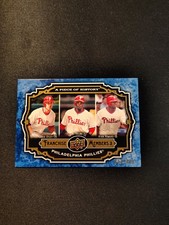 2009 Upper Deck A Piece of History - Franchise Members 3 Ryan Howard, Chase...
