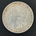 1887-S MORGAN DOLLAR AU+