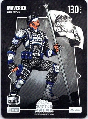 2026 Bo Jackson Battle Arena Maverick Cooper Flagg Steel Battlefoil #BF-241