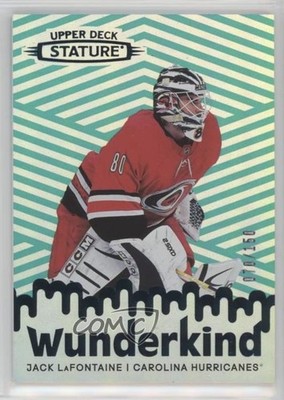 2022 Upper Deck Stature Wunderkind Green 70/150 Jack LaFontaine Rookie RC 0k6r