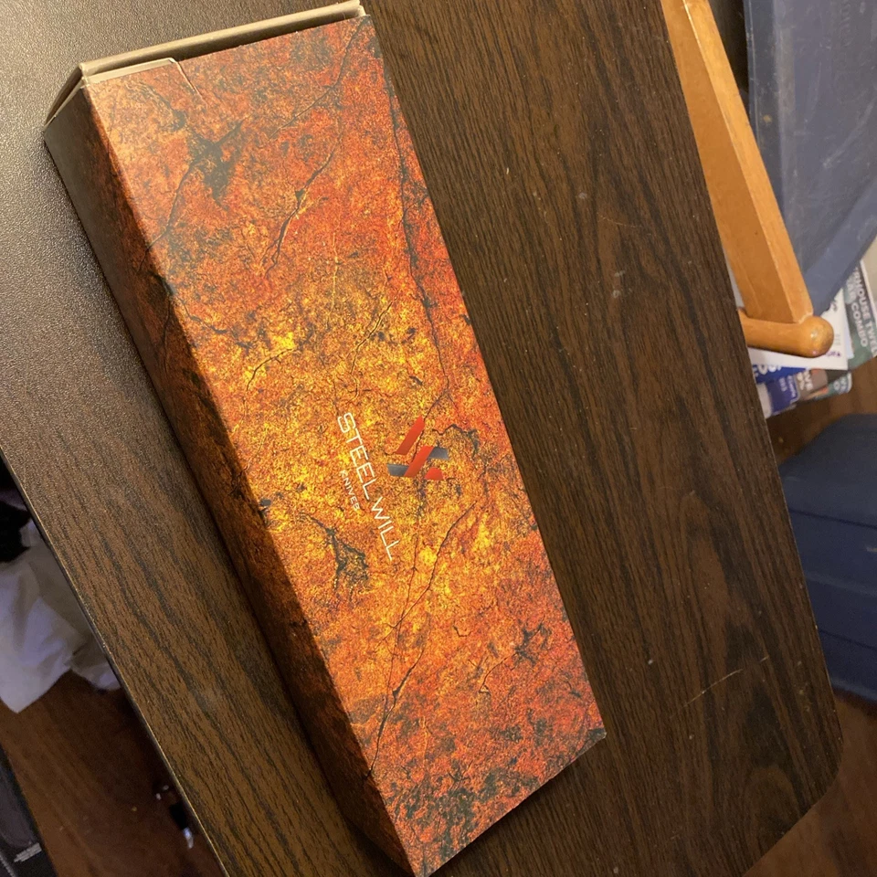 Cuchillo de hoja fija Steel Will Druid 255, punto de caída 9Cr18MoV ¡Nuevo en caja dulce! Foto 2 de 4