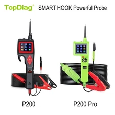 TOPDIAG P200/P200 Pro  Car Power Circuit Probe Analyzer 9V-30V Injector Tester