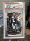 2014 Topps Chrome Football Tom Brady Blue Jersey Pulsar Refractor PSA 10