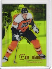 1995-96 ERIC LINDROS PINNACLE SELECT CERTIFIED EDITION MIRROR GOLD INSERT