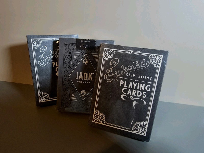 JAQK Cellars Black Limited Edition Series 3 New Sealed.Bonus 2-Fulton's Decks.
