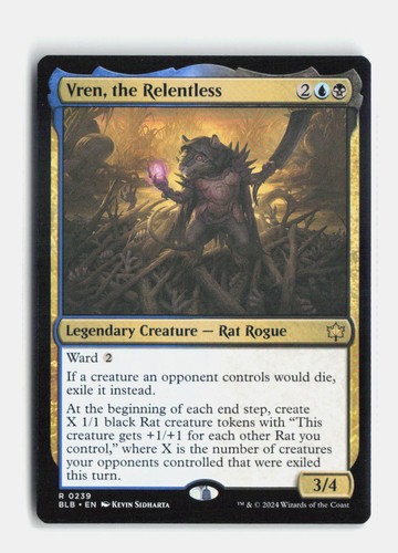 Vren, the Relentless 239 Bloomburrow MTG NM