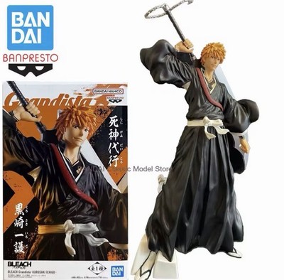Banpresto BLEACH Anime Kurosaki Ichigo Grandista Action Figures 