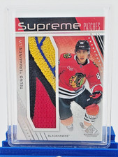 2025-26 UD SP Game Used Teuvo Teravainen Supreme Patches /15 4 Color Patch SP-TE