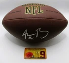 Aaron Rodgers Signed Football With COA (120366) (Packers, Steelers)