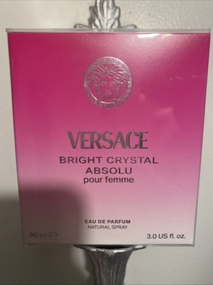 Versace Bright Crystal Absolu 3.0 EDP Perfume For Women New In Box