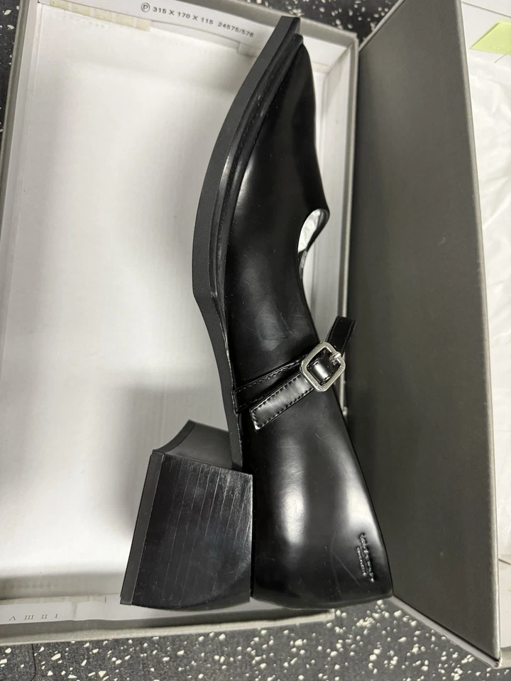 VAGABOND Vivian - Tacones de cuero negro (38 / EE. UU. 7,5-8) - $85 Foto 4 de 4