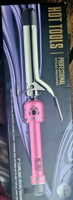 New In Box Hot Tools Professional Curling Iron - Wand - 1 1/2  Inch Titanium