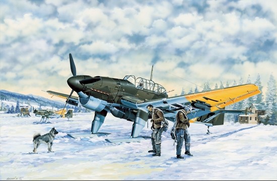 Trumpeter 03215 JUNKERS JU-87B-2 U4 STUKA 1/32 Model Kit