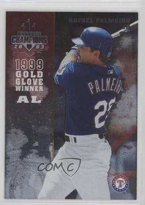 2003 Donruss Champions Metalized 14/100 Rafael Palmeiro #264 0o9