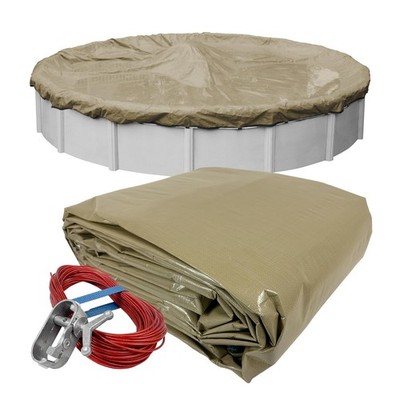 Robelle 18 Ft Industrial Superior Winter Pool Cover Above Ground Pools 6018-4A