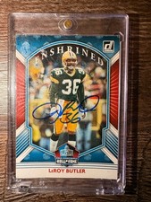 2022 Panini Hall of Fame Enshrined Autograph LeRoy Butler Green Bay Packers