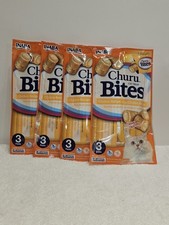 Churu Cat Treat Bites 4 Packs Of 3 1.05 Oz