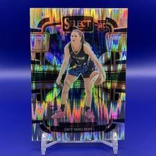 2024 Panini Select WNBA Jacy Sheldon RC Rookie Concourse Silver Flash #60