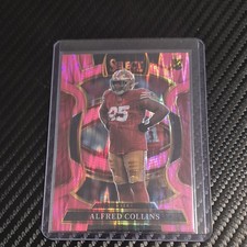 Panini Select 2025 Alfred Collins #17 San Francisco 49ers Prizm Concourse