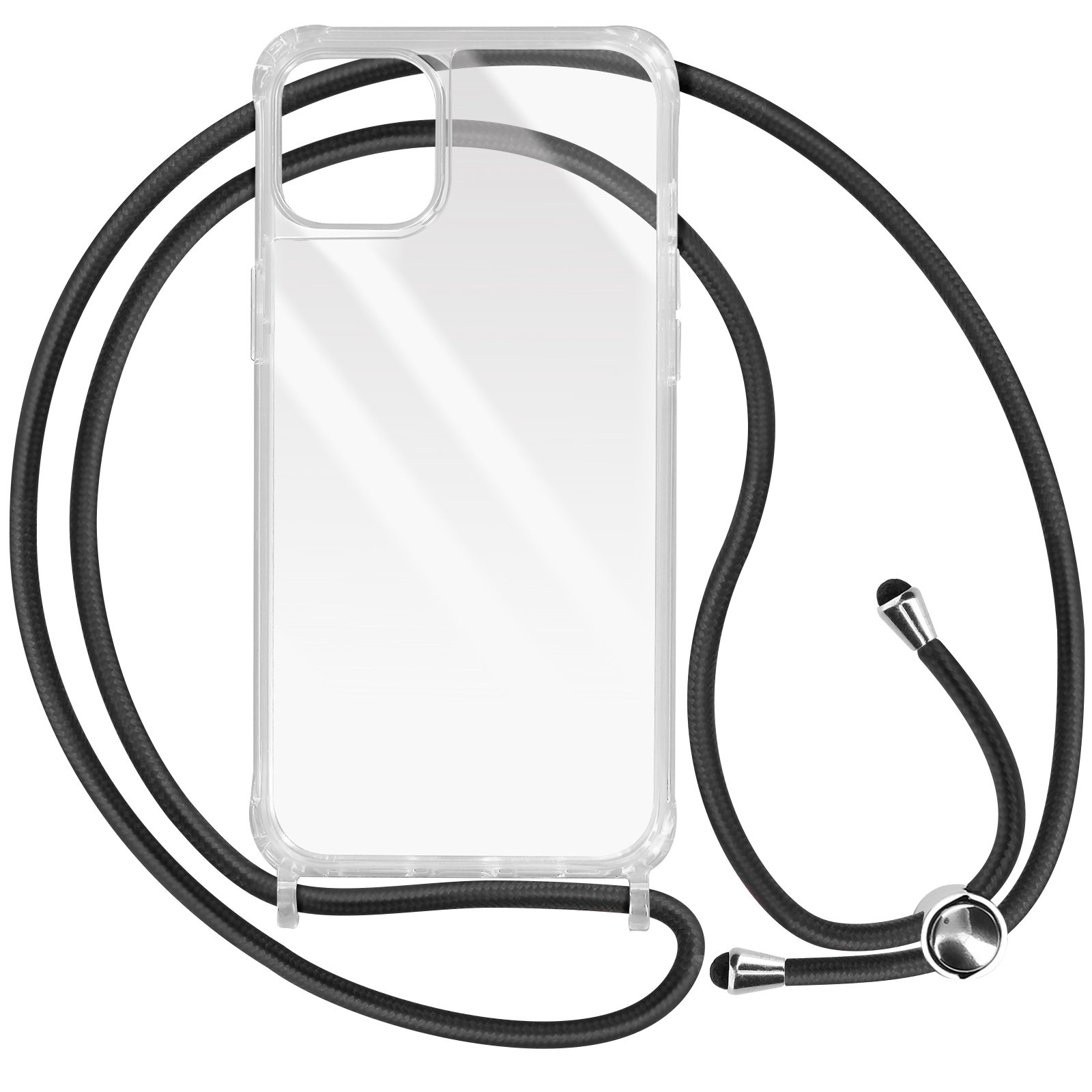 Coque collier iPhone 14 Plus transparente Avizar idéale pour les festivals et sorties