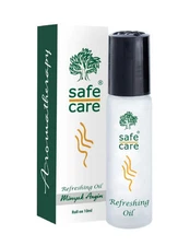 Safe Care Roll On Refreshing Menthol Oil Aromatherapy For Headache Migraine 10ml