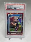 Panini 2024 Donruss Rated Rookie Drake Maye #379 Red Pandora PSA 10 Pats
