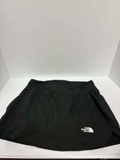 The North Face Women's Sunriser Skort Black Size XL Elastic Waist Active Pockets