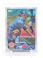 KEVIN GAUSMAN 2023 TOPPS SERIES 1 FOILBOARD /608 #153 BLUE JAYS Q6573