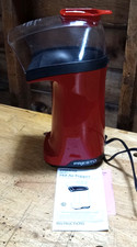 Presto Hot Air Popper Model 0484304 Red