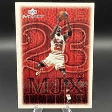 Michael Jordan 1999 Upper Deck MVP MJ Exclusives #203 NBA Steals Champion